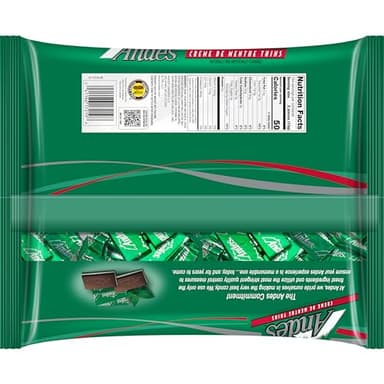 Andes Creme De Menthe Thin Mints - 3 Pounds of Bulk After Dinner Mints - Rectangular Chocolate Sandwich Mint Candies - 48 Oz Bag - Image 5