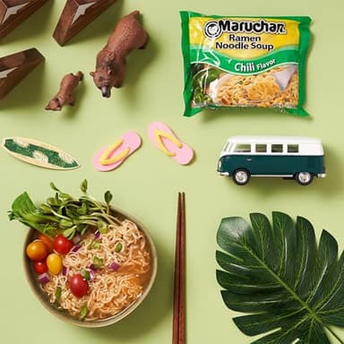 Maruchan Ramen Noodle Soup, 24 Count 10 Flavor Variety Pack - Image 8