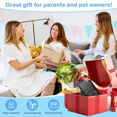 Dual Baby Car Camera for 2 Kids - 6.9'' Split Screen Ultrawide HD Display with Two Cameras, Easy Setup, Rotatable Night Vision Cameras, Ideal for Parents, Grandparents, Safe & Clear Viewing - Image 9
