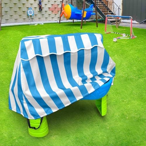 HMOCK Kids Water Table Cover Water Table for Toddlers 1-3 Outdoor Water Table Toys Cover Patio Waterproof Dust Proof Anti-UV - Image 1