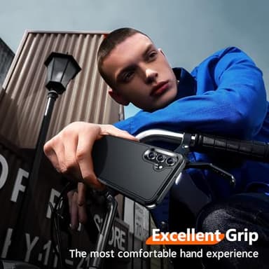 Red2Fire Designed for Samsung Galaxy A16 5G Case, [Military Grade Drop Protection] Non-Slip Heavy Duty Full Body Shockproof Protection Phone Case Galaxy A16 5G Case,Black - Image 7