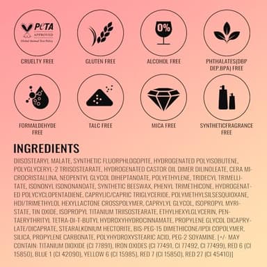 Oulac Pink Lipstick for Women with Metallic 3D Shine Lightweight Hydrating Formula, High Impact Lip Color, Full Coverage Lip Makeup, Christmas Gifts for Women, Velocity(15) - Image 7