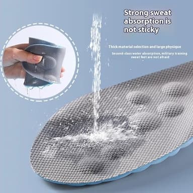 Steppers Insoles for Men Women, New Ultra-Soft Steppers Massage Insole, Trim to Fit Insoles with Arch Support for Foot Pain Relief and Fatigue Reduction (1 Pair-Orange, Men 9-10.5/Women 10.5-12) - Image 5