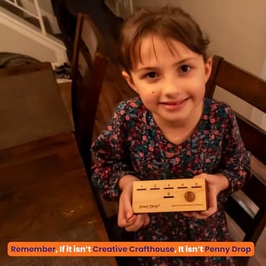 Penny Drop size medium from Creative Crafthouse - Fun family or bar game - Image 5