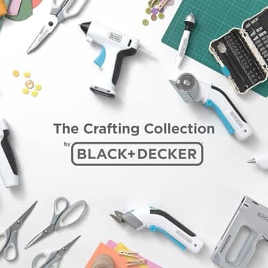 BLACK+DECKER 4V MAX Cordless Electric Fabric Craft Scissors, USB Rechargeable (BCSC115FF) - Image 10