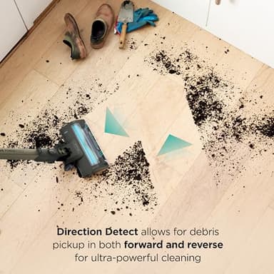 Shark PowerDetect Pet Plus Clean & Empty Cordless Stick Vacuum & Auto-Empty System, Powerful Suction, HEPA Filtration, Carpet & Hard Floor, Portable, Stick Vacuum for Pet Hair, Dark Gray, IP3253 - Image 6