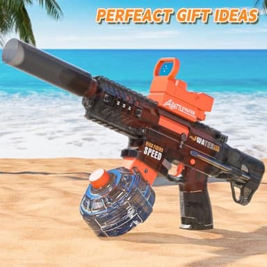 2025 Electric Water Gun for Adults, High Powered Automatic Squirt Gun with 32-40 Ft Long Range, 500CC+ Water Tank Water Guns- Large Water Gun|Summer Ideal Gift Fighting Toys for Ages 8-12 Boy Girl - Image 7