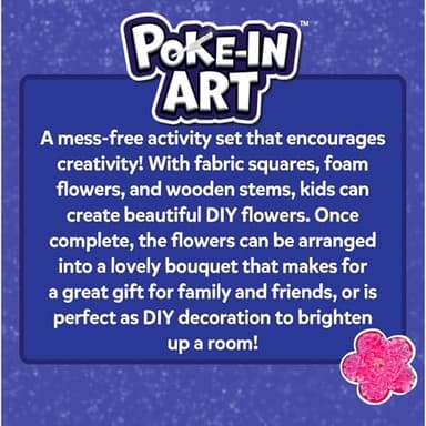Skillmatics Poke-in Art - Flower Bouquet, Mess-Free Creative Activity, DIY Wood Craft Kits, Gifts for Girls & Boys Ages 4, 5, 6, 7, 8, 9 - Image 9