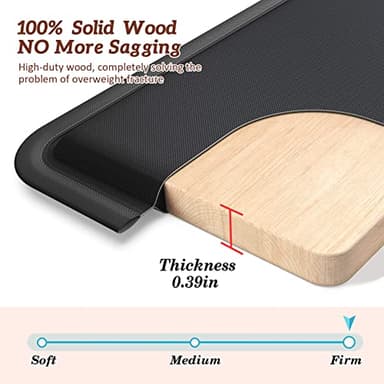Jin&Bao Wider Couch Cushion Support for Sagging, Heavy Duty Solid Wood Sofa Cushion Support 23''x67.5'' Couch Supporter Under The Cushions/Sofa Bed Board 100% Saver Sagging - Image 3