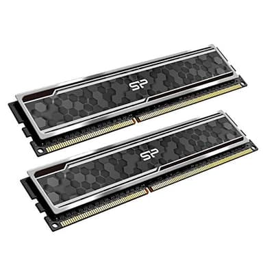 Silicon Power Value Gaming DDR4 RAM 16GB (2x8GB) 3200MHz (PC4 25600) CL16 1.35V Desktop Memory Module with Heatsink Camouflage Grey SP016GXLZU320BDAJ5 - Image 1
