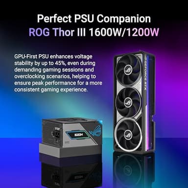 ASUS ROG Astral GeForce RTX™ 5080 OC Edition Gaming Graphics Card (PCIe® 5.0, 16GB GDDR7, HDMI®/DP 2.1, 3.8-Slot, 4-Fan Design, Axial-tech Fans, Patented Vapor Chamber, Phase-Change GPU Thermal pad) - Image 5