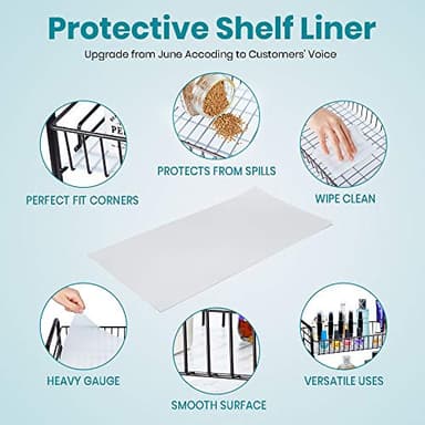 Spice Rack Organizer for Countertop 2 Tier Counter Shelf Standing Holder Storage for Kitchen Cabinet-Bronze - Image 5