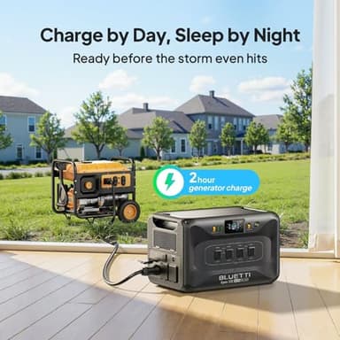BLUETTI Apex 300 Portable Power Station, 2764.8Wh Solar Generator LFP Battery Backup with 6 3840W AC Outlets (7680W Surge), Simultaneous 120V/240V Output & Black Start, for Home, RV and Emergencies - Image 6