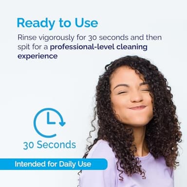 ioRinse Ready-to-Use (RTU) Mouthwash for Fresher Breath, Halitosis Relief, Alcohol-Free, Fluoride-Free and a Professional Clean, Original ioRinse RTU Mouth Wash, Zero Alcohol - Green Apple Flavor, 1L - Image 4