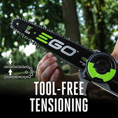 EGO Power+ Pole Saw, Cordless Electric Pole Saw for Tree Trimming with Telescopic LED Cut Line Indicator, Includes 56V 2.5Ah Battery and Charger - PS1001 - Image 6