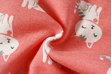 Barara King Girls' Undies 100% Cotton Panties Little Girls Soft Underwear Kids Briefs (Pack of 6) Size 6 - Image 4