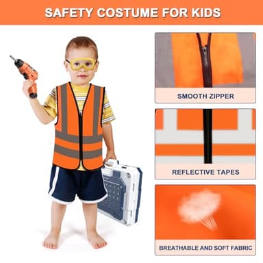 Kids Tool Bench - Toy Workbench with Storage Box,4 in 1 Kids Tool Set with Electric Drill Toy Tool Accessories 90pcs Pretend Play Construction Toy Educational Gift for Kids 3-5,4-8 - Image 5