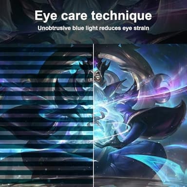 Raywego 34'' Curved Gaming Monitor 165Hz UWQHD 3440×1440P Monitor,PIP/PBP, HDR, 300nits 1ms,127% sRGB FreeSync & Eye-Care, Support VESA,Tilt Adjustment,HDMI×2 & DP 1.4×2(DP Cable Included) - Image 9