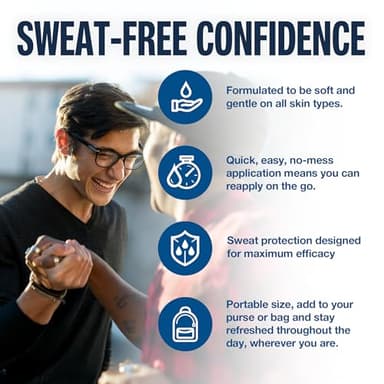 Carpe Sweat Absorbing Hand Lotion, A dermatologist-recommended smooth lotion that helps stop hand sweat, Great for hyperhidrosis (Original Eucalyptus) - Image 3