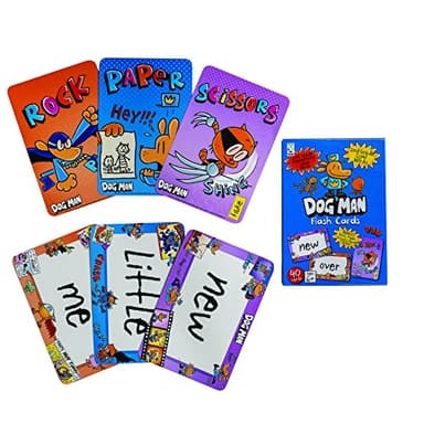 Raymond Geddes Dog Man Flash Cards Box of 12 Packs - Image 1