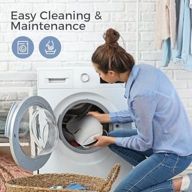 Momcozy Stroller Cooling Pad | Universal Soft Cooler Pad, Breathable & Adjustable Car Seat Liner | Detachable 2-Piece Cooling Cushion | Fits Strollers, Car Seat, High Chair, Bassinet, Swing - Image 6