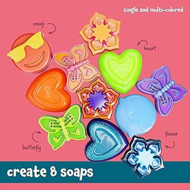 Dan&Darci Soap Making Kit for Kids - Crafts Science Toys - Birthday Gifts for Girls and Boys Age 6-12 Years Girl DIY Kits - Best Educational Craft Activity Gift for 6-12 Year Old Kid - Image 4