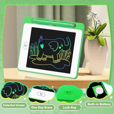 Party Favor 16 Pack LCD Writing Tablet for Kids, 6.5 Inch Colorful Doodle Board, Erasable Reusable Electronic Drawing Pads, Educational Learning Toys Birthday Gifts for Girls Boys Age 3 4 5 6 7 8 - Image 4