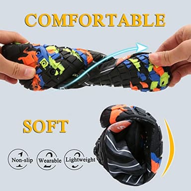 Water Shoes Men Women Barefoot Shoes Outdoor for Beach Aqua Swim Pool River Water Quick Dry Boating Fishing Diving Surfing with Yoga Aerobics - Image 3