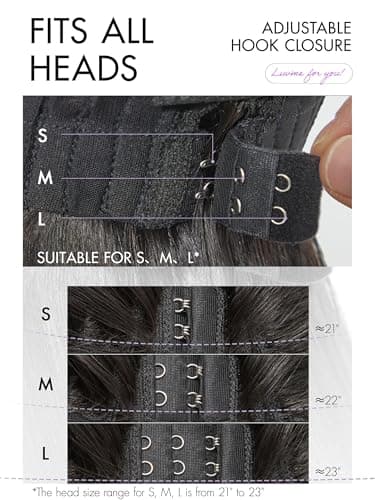 LUVME HAIR 7x6 HD Lace All-Day Comfort Wig 200% Density Hair PartingMax Lace Wigs Highlight Color Loose Body Wave Lace Front Wigs Human Hair Pre Cut Plucked Lace Frontal Glueless 24 Inches Mix Brown - Image 3