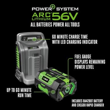 EGO POWER+ Electric Lawn Mower, Self-Propelled Cordless with Select Cut and Touch Drive, Includes 56V 7.5Ah Battery and Rapid Charger – LM2135SP - Image 6