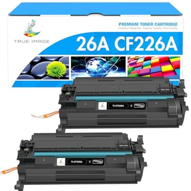 26A Toner Cartridge for HP Printer CF226A M426fdw Compatible for HP 26A Black Laserjet Toner Cartridge 26X CF226X M402n MFP M426fdw M402dn M402 M402dw M402dne M426fdn M426 M426dw Printer Ink 2 Pack - Image 1
