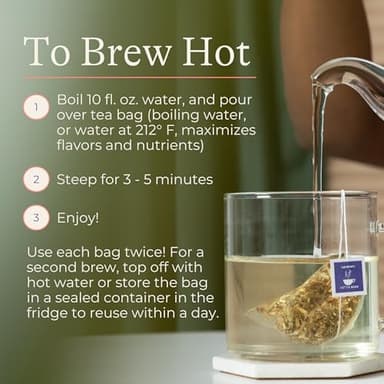 Lansinoh + HotTea Mama Morning Rescue, Pregnancy Morning Sickness Relief Tea, Lemon & Ginger, Caffeine-Free, Sugar-Free, Essentials for Pregnant Women, Includes 14 Tea Sachets - Image 6