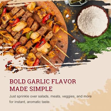 52USA Garlic Powder 22 oz (1.54Lb), Fine Garlic Powder Seasoning for Cooking, Grilled Meats, Salads, Flavor Vegetables and Dressings, Gluten Free - Image 4