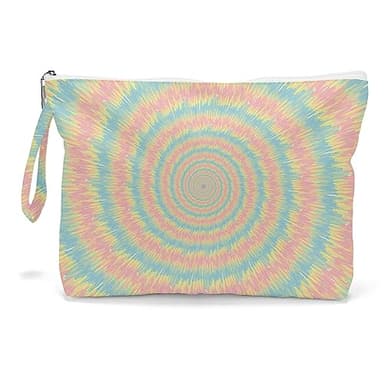 Fokongna Wet Dry Bag for Swimsuit, Travel, Beach, Diaper, Toiletry - Waterproof Large Makeup Pouch With Zipper - Women Girls Sister Friends Gifts - Starfish Sea Beach Rainbow Decor - Image 1