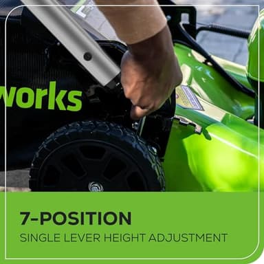 Greenworks 80V 21" Self-Propelled Lawn Mower (Gen 2), 8.0Ah Battery - Image 5
