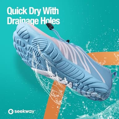 SEEKWAY Water Shoes for Women Adult Quick-Dry Aqua Sock Barefoot Men for Beach Swim River Pool Lake Hiking Kayaking Surfing - Image 5