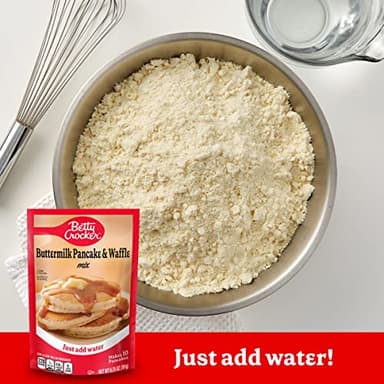 Betty Crocker Buttermilk Pancake and Waffle Mix, 6.75 oz. (Pack of 9) - Image 5