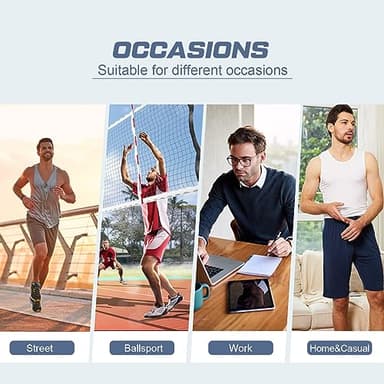 BAMBOO COOL Men's Pajama bottoms Lounge Sleep Shorts Soft Comfortable Breathable Pajamas Shorts with Pockets 2 Pack, XX-Large - Image 6