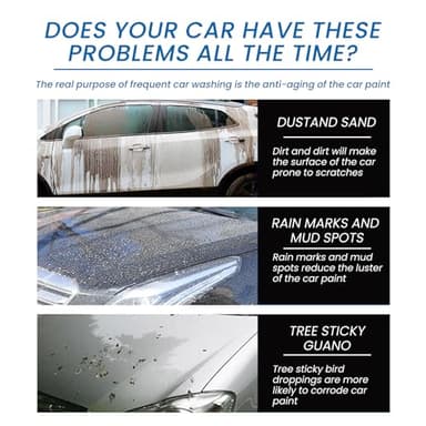 Car Coating Spray, Quick Effect Coating Agent for Car, Quickly Coat Car Wax, Car Scratch Wax Polish Spray Waterless Wash, Easy to Use (1set) - Image 3
