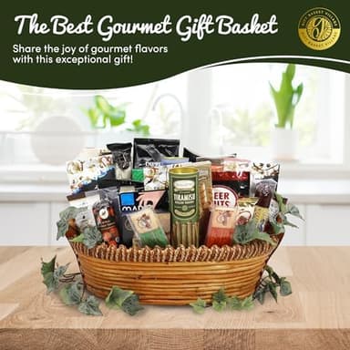 Gift Basket Village - The Best of the Best Gourmet Gift Baskets - Food Gift Basket Loaded with Crackers, Wafers & Spreads - Food Gift Baskets for Any Occasion - Made in USA - Ideal Gourmet Gift Basket - Image 4