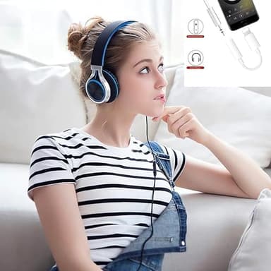 iPhone 3.5mm Headphones Adapter,[Apple MFi Certified] 2 Pack Lightning to 3.5 mm Headphone Jack Converter Audio Aux Adapter Dongle Compatible with iPhone 14 13 12 11 Pro XR XS Max X 8 7 - Image 7