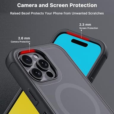 M MYBAT PRO for iPhone 16 Pro Max Case,Maverick Series Case with Belt Clip Holster,[Compatible with Magsafe] w/Screen Protector,Anti-Drop,Shockproof,w 360°Rotating Kickstand,Heavy Duty Protection - Image 5