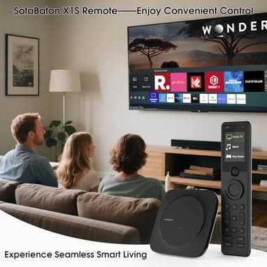 SofaBaton X1S Universal Remote Control with Hub, Improved Scroll, Smart Remote All in One with Customize One Touch Activities, Compatible with IR/Bluetooth/WiFi Devices - Image 9