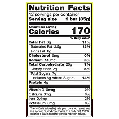 Nature Valley Granola Bars, Sweet and Salty Nut, Peanut, 12 Bars, 14.4 oz - Image 5