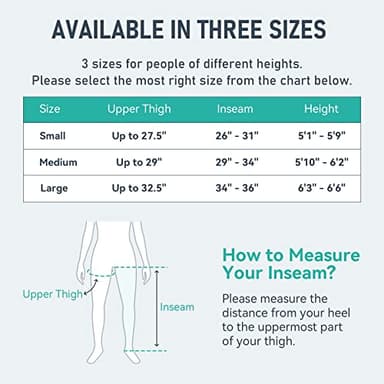 QUINEAR Air Compression Recovery System, Professional Sequential Device for Massage Therapy, Foot and Leg Recovery Boots to Improve Circulation for Athletes, FSA-HSA Eligible (Small) - Image 5