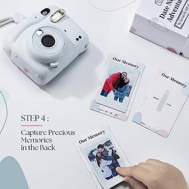 40 Date Ideas Card Games for Couples Date Night - Unique Date Deck Scratch Off Cards, Couples Gifts for Boyfriend Girlfriend, Romantic Wedding Anniversaries Newlywed Gifts for Him Husband Wife Bride - Image 4