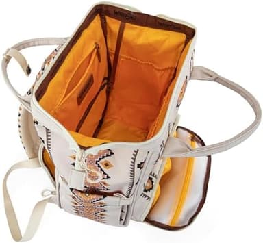 Montana West Wrangler Callie Diaper Bag Backpack with Stroller Straps Multifunction Baby Travel Bag WG2204-9110TN - Image 6