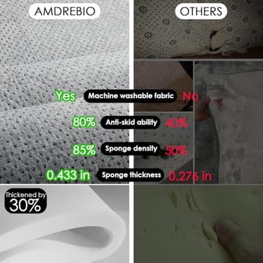 Amdrebio Ivory White Rugs for Bedroom Living Room, Soft Indoor Modern Area Rug 4x6 for Kids Room, Cute Fluffy Thick Fuzzy Carpet for Nursery Dorm, Home Decor, Furry Cream Rugs for Baby Teen Girls Boys - Image 7