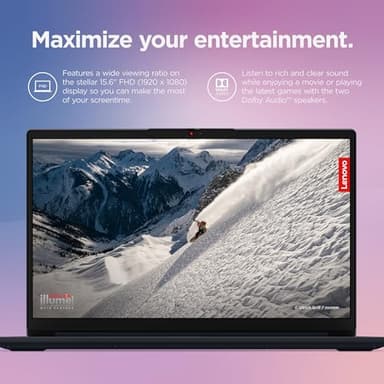 Lenovo IdeaPad Laptop Computer 2025, 15.6" FHD Touchscreen, 10-Core Intel i5, Intel Iris Xe Graphics, 40GB RAM, 1.5TB Storage (1TB SSD + 500GB Ext), MarxsolAccessory, Win 11 Pro, Lifetime Office 2024 - Image 6