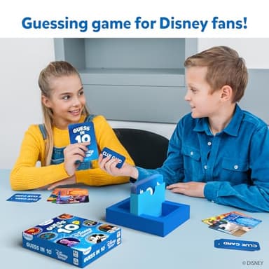 Skillmatics Guess in 10 Disney, Card Game for Girls, Boys, Kids, Teens, Adults, Who Love Cinderella, Mickey Mouse, Moana, Travel Toy, Gifts for Ages 6, 7, 8, 9 and Up - Image 3